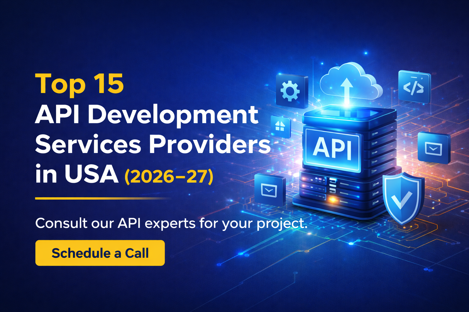 API development services Providers in USA 2026–27